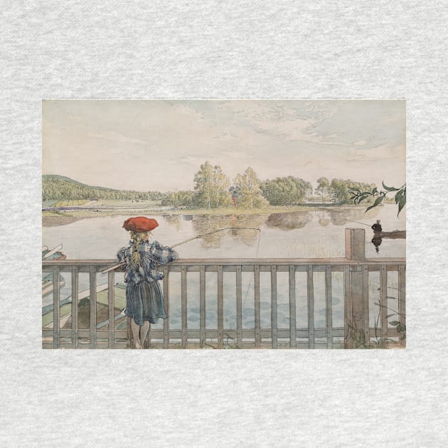 Lisbeth Angling. From A Home by Carl Larsson by Classic Art Stall